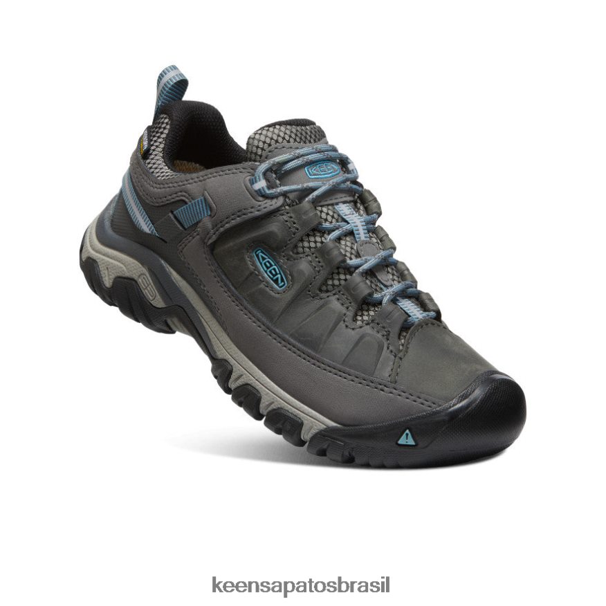 KEEN calçados J8VDXX606 ímã/azul atlântico targhee iii à prova d'água mulheres