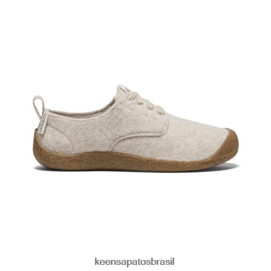 KEEN calçados J8VDXX697 feltro natural/bétula sapato derby mosey mulheres