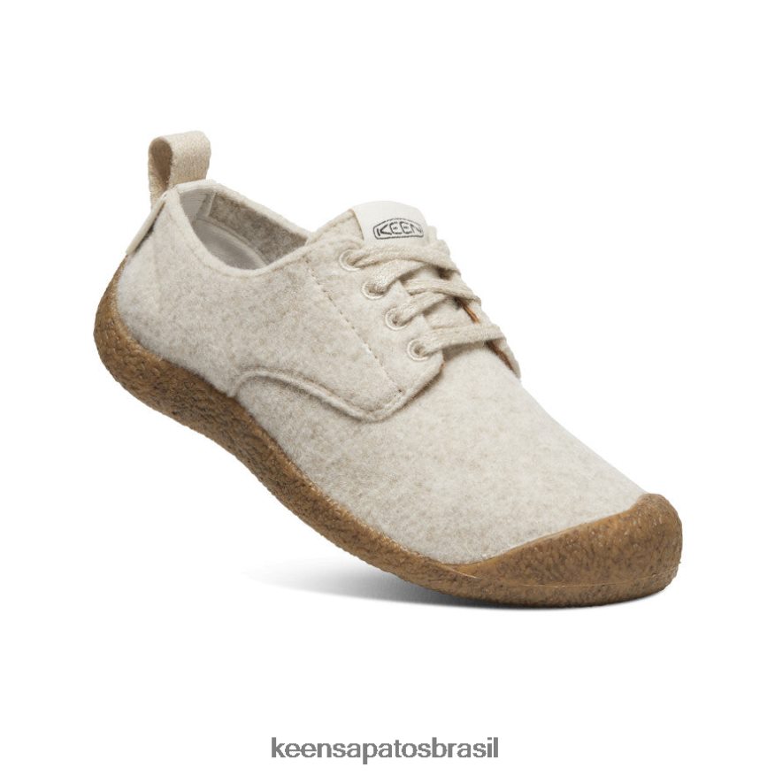KEEN calçados J8VDXX697 feltro natural/bétula sapato derby mosey mulheres